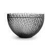 Home & Living Salt&Pepper | Wire Basket 30Xh18Cm Black Twisted Iris