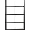 Home & Living Salt&Pepper | Open Closet 100X30X180Cm Black Industria