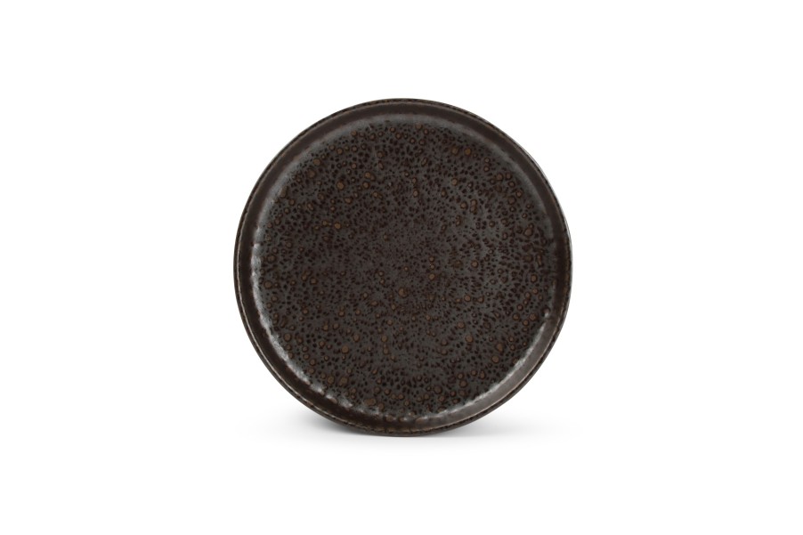 Table & Dining Salt&Pepper | Plate 22Xh3Cm Chocolate Tabo