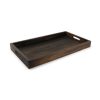 Table & Dining Salt&Pepper | Serving Tray 55X30Xh5Cm Wood Black Rural