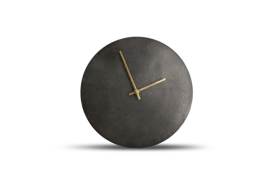 Home & Living Salt&Pepper | Table Clock 20Cm Black Zone