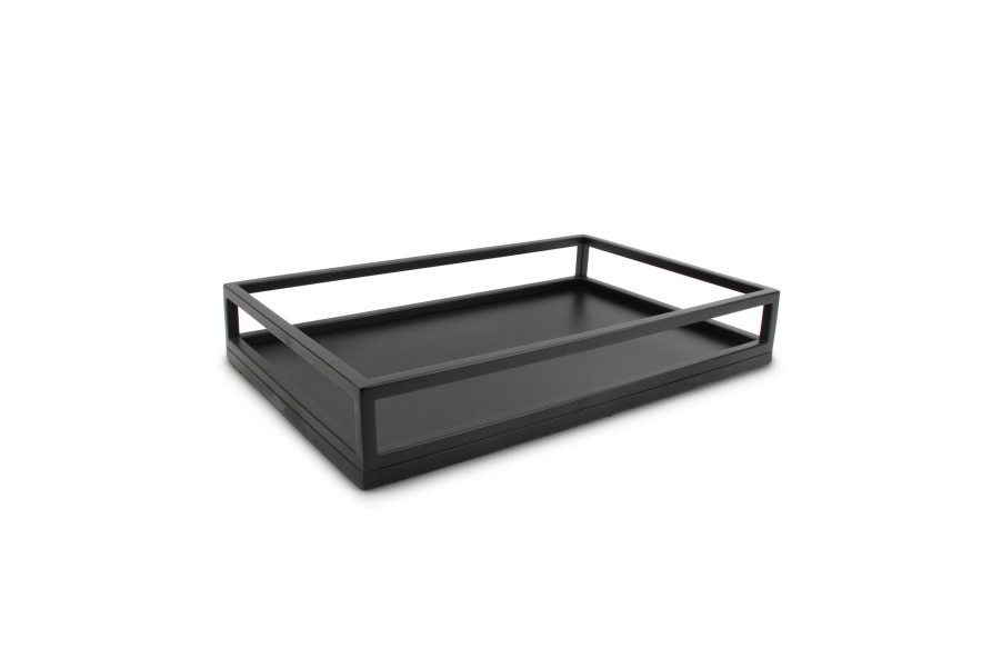 Table & Dining Salt&Pepper | Serving Tray 39,5X24,5Xh7Cm Black Digna