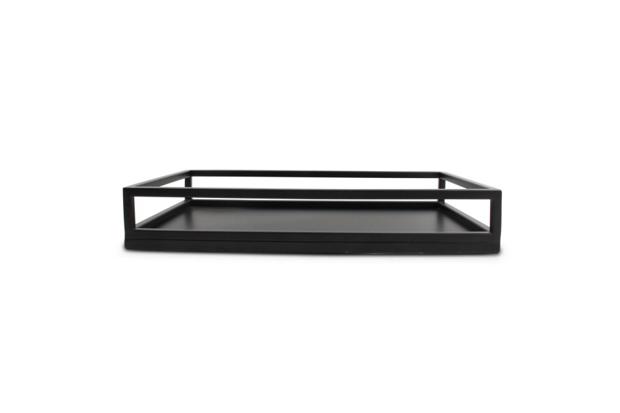 Table & Dining Salt&Pepper | Serving Tray 39,5X24,5Xh7Cm Black Digna