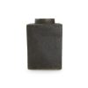 Home & Living Salt&Pepper | Vase 15,5Xh23Cm Anthracite Cube