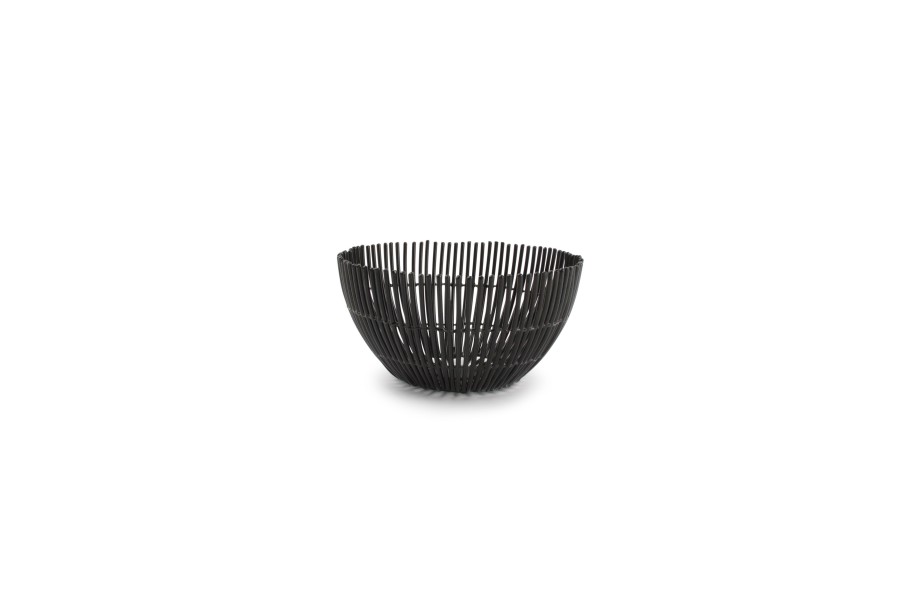 Home & Living Salt&Pepper | Wire Basket 15Xh7Cm Black Iris