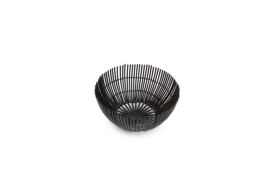 Home & Living Salt&Pepper | Wire Basket 15Xh7Cm Black Iris