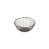 Home & Living Salt&Pepper | Wire Basket 16Xh10Cm Gold/Black Loft