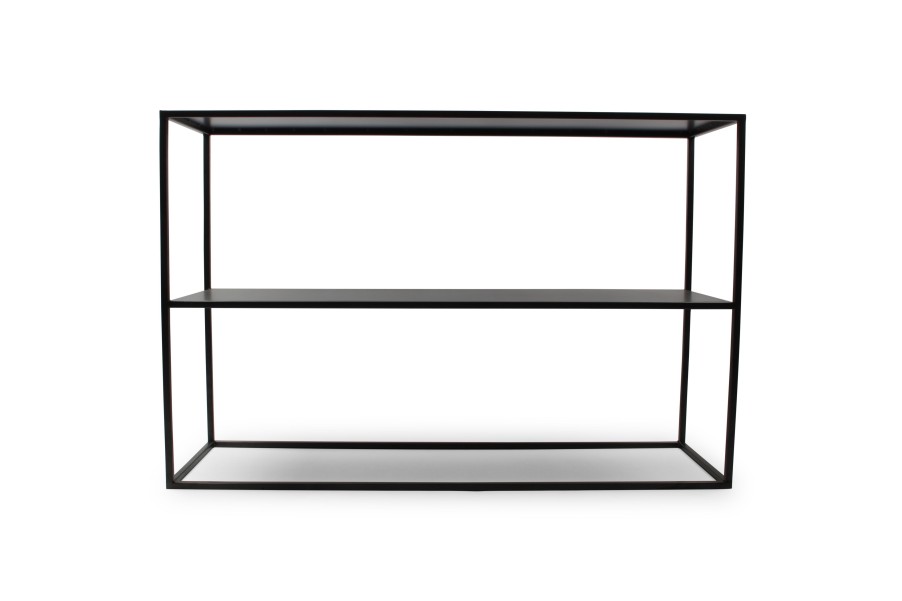 Home & Living Salt&Pepper | Open Closet 120X35Xh80Cm Black Industria