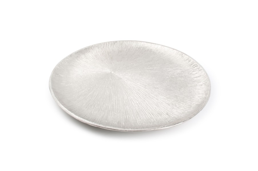 Home & Living Salt&Pepper | Decorative Dish 50Cm Silver Venus