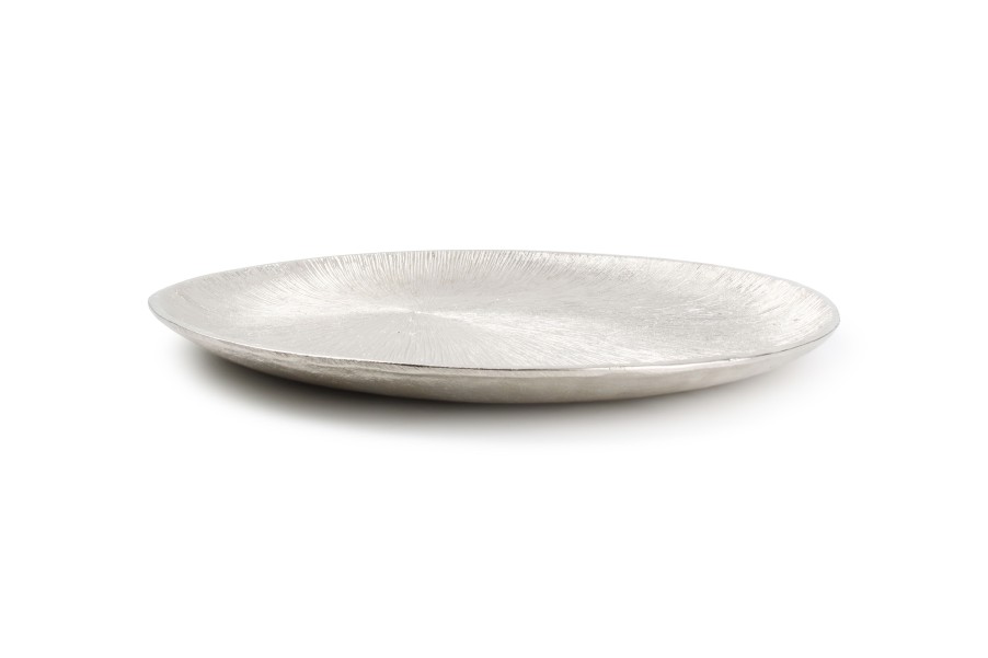 Home & Living Salt&Pepper | Decorative Dish 50Cm Silver Venus