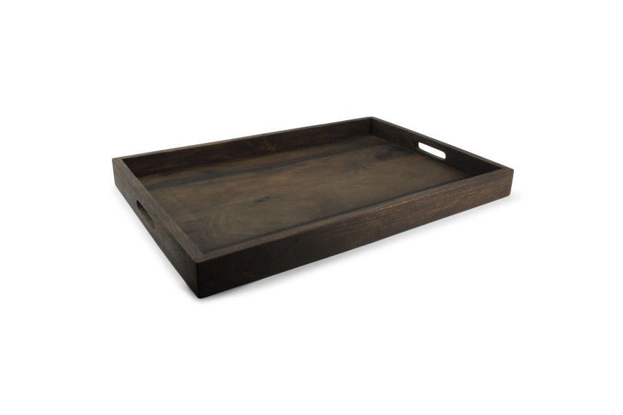 Table & Dining Salt&Pepper | Serving Tray 60X40Xh5Cm Wood Black Rural