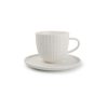 Coffee & Tea Salt&Pepper | Cup 25Cl And Saucer Speckles Ora - Set/2