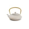 Coffee & Tea Salt&Pepper | Teapot 50Cl Beige/Gold Ocha