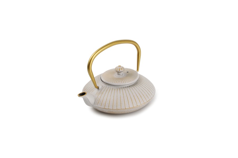 Coffee & Tea Salt&Pepper | Teapot 50Cl Beige/Gold Ocha