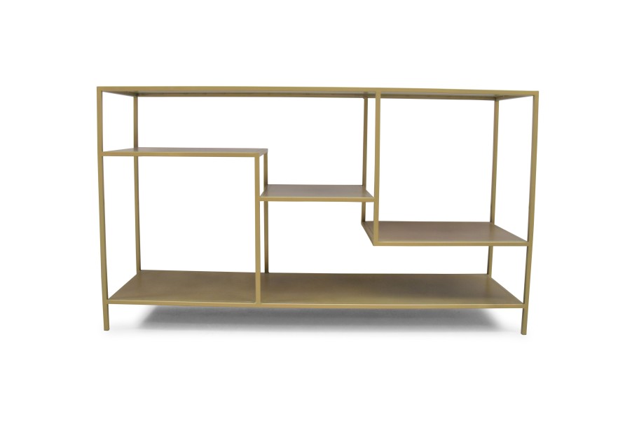 Home & Living Salt&Pepper | Open Closet 120X40Xh80Cm Gold Industria Steps