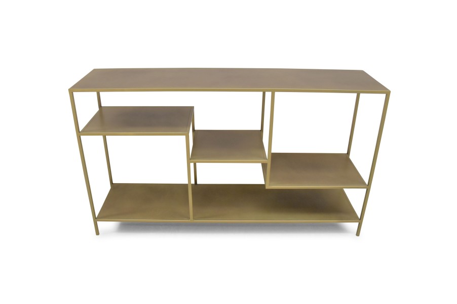 Home & Living Salt&Pepper | Open Closet 120X40Xh80Cm Gold Industria Steps