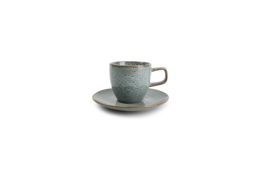 Coffee & Tea Salt&Pepper | Cup 20Cl And Saucer 14,5Cm Lagoon Mielo