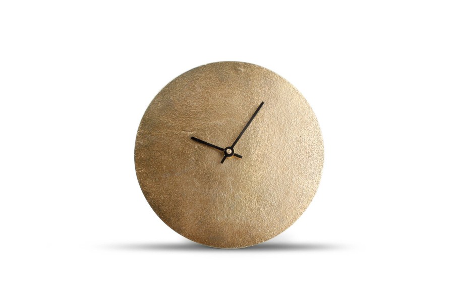 Home & Living Salt&Pepper | Table Clock 20Cm Gold Zone