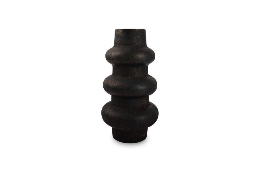 Home & Living Salt&Pepper | Vase 21Xh38,5Cm Anthracite Tubo