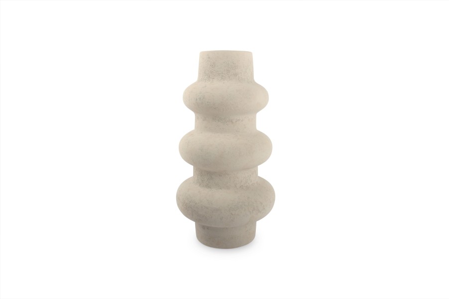 Home & Living Salt&Pepper | Vase 21Xh38,5Cm White Tubo