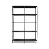 Home & Living Salt&Pepper | Open Closet 120X40Xh180Cm Black Industria