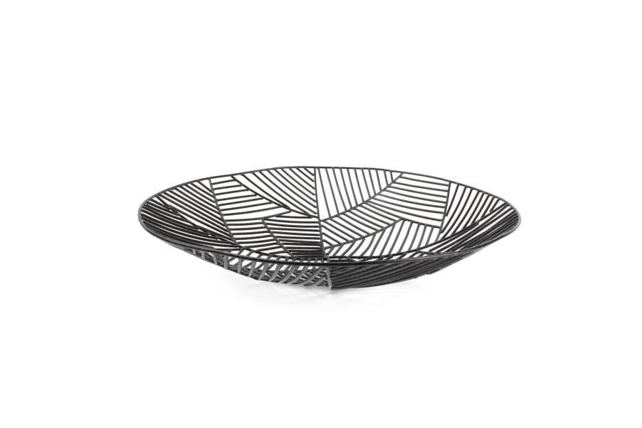 Home & Living Salt&Pepper | Wire Basket 35Xh5,5Cm Black Tero