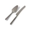 Table & Dining Salt&Pepper | Cake Server And Knife Set Silver Equip