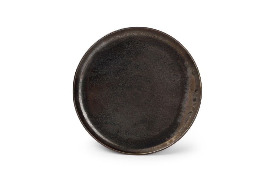 Table & Dining Salt&Pepper | Plate 21,5Xh2Cm Rusty Anvil