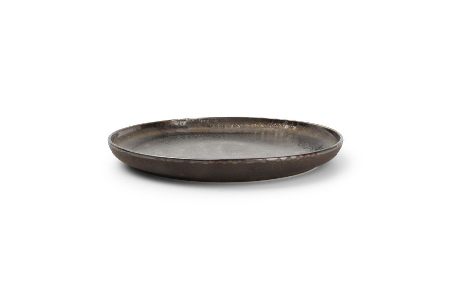 Table & Dining Salt&Pepper | Plate 21,5Xh2Cm Rusty Anvil