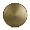 Home & Living Salt&Pepper | Decorative Dish 76Cm Gold Swirl Servo