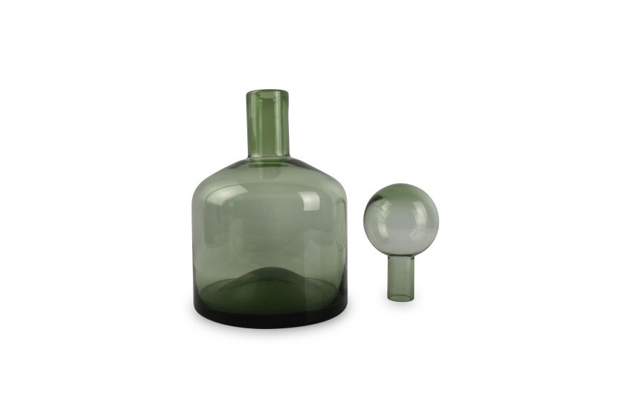 Home & Living Salt&Pepper | Vase With Lid 22Xh40,5Cm Green Fera