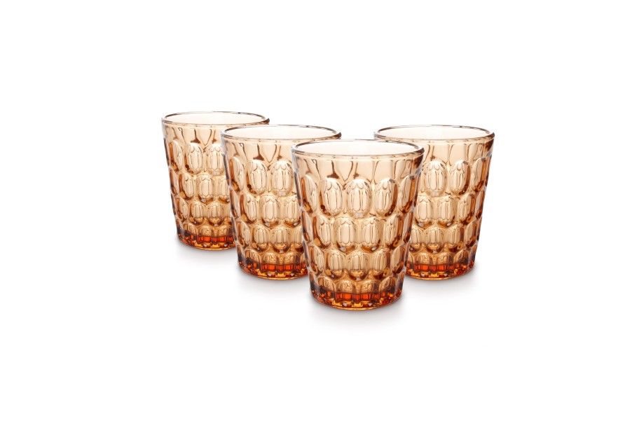 Drink & Bar Salt&Pepper | Glass 32Cl Brown Honey - Set/4