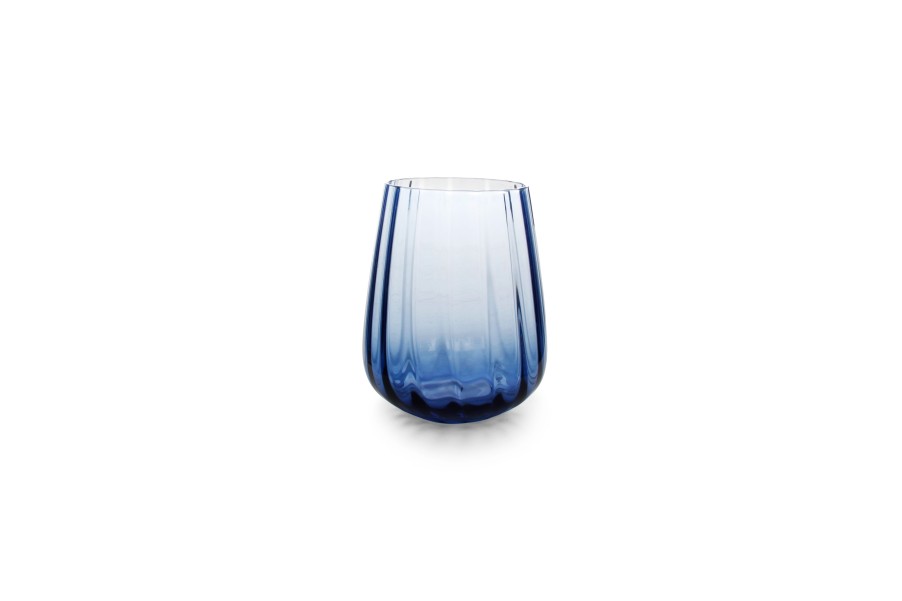 Drink & Bar Salt&Pepper | Glass 49Cl Blue Linea - Set/4