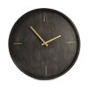 Home & Living Salt&Pepper | Wall Clock 51Cm Wood Zone