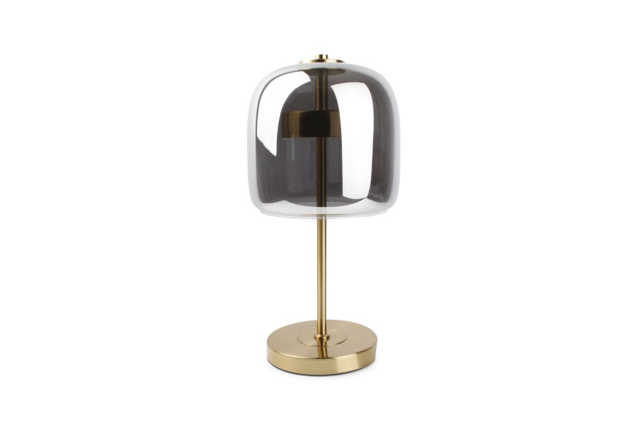 Home & Living Salt&Pepper | Table Lamp 23Xh43Cm Smoked Luna