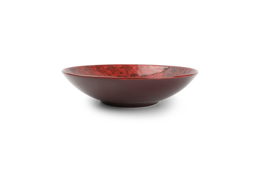 Table & Dining Salt&Pepper | Deep Plate 21Xh5Cm Burgundy Ardor