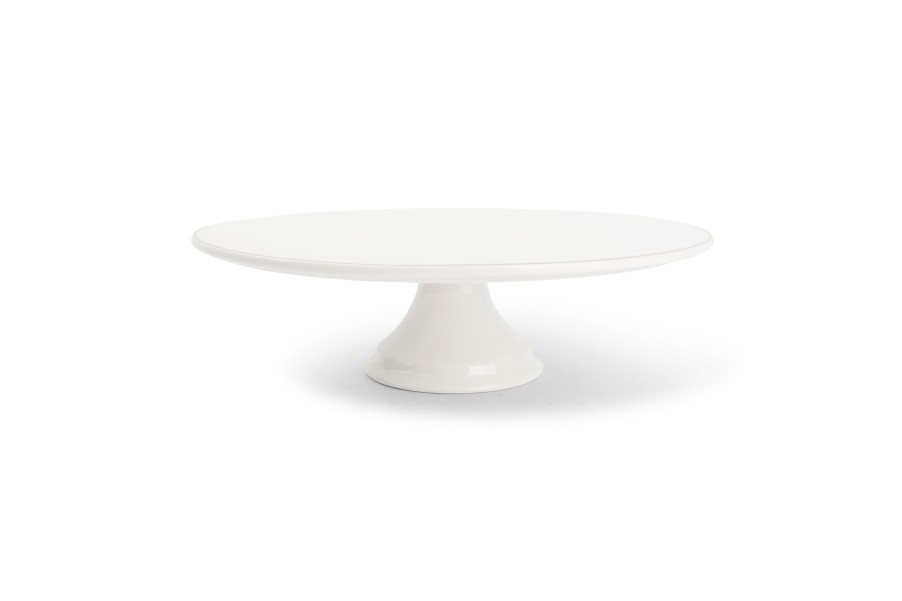 Table & Dining Salt&Pepper | Cake Stand 32Cm With Golden Rim Era