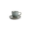 Coffee & Tea Salt&Pepper | Mocha Cup 9,5Cl And Saucer 11,5Cm Lagoon Mielo