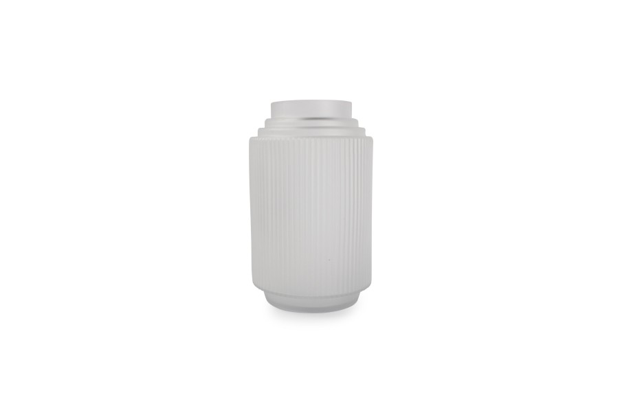 Home & Living Salt&Pepper | Vase 15Xh25Cm Matte White Ribble