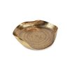 Home & Living Salt&Pepper | Decorative Dish 31,5Xh6Cm Gold Servo