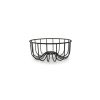 Home & Living Salt&Pepper | Wire Basket 16Xh7Cm Black Octo