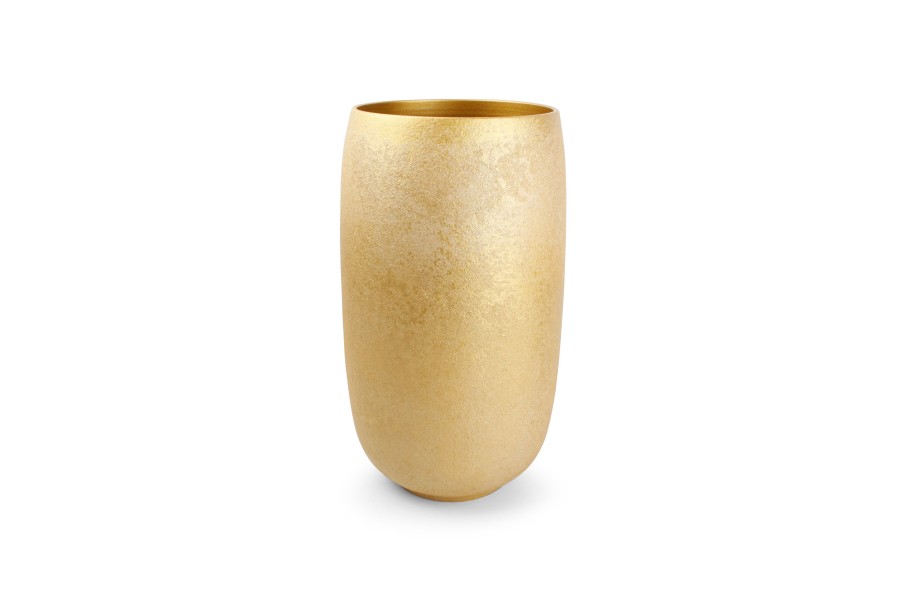 Home & Living Salt&Pepper | Vase 24Xh42Cm Gold Bullet