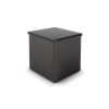 Home & Living Salt&Pepper | Cotton Wool Canister 11X11Xh12Cm Brus.Black Vanity