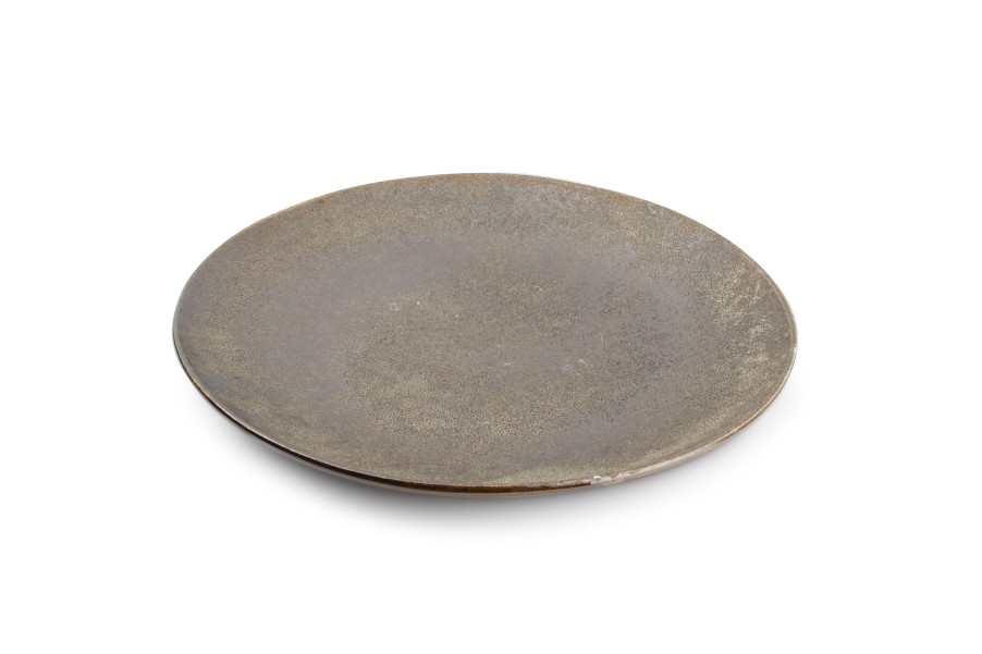 Home & Living Salt&Pepper | Decorative Dish 44Cm Rusty Bullet