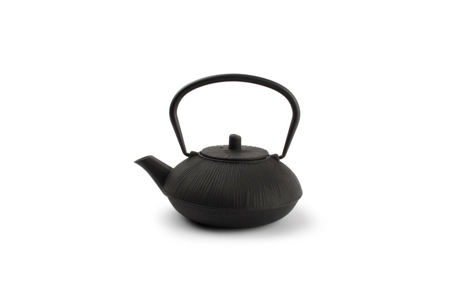 Coffee & Tea Salt&Pepper | Teapot 50Cl Stripes Black My Tea