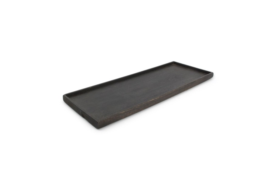 Table & Dining Salt&Pepper | Serving Board 40X15Cm Wood Black Rural