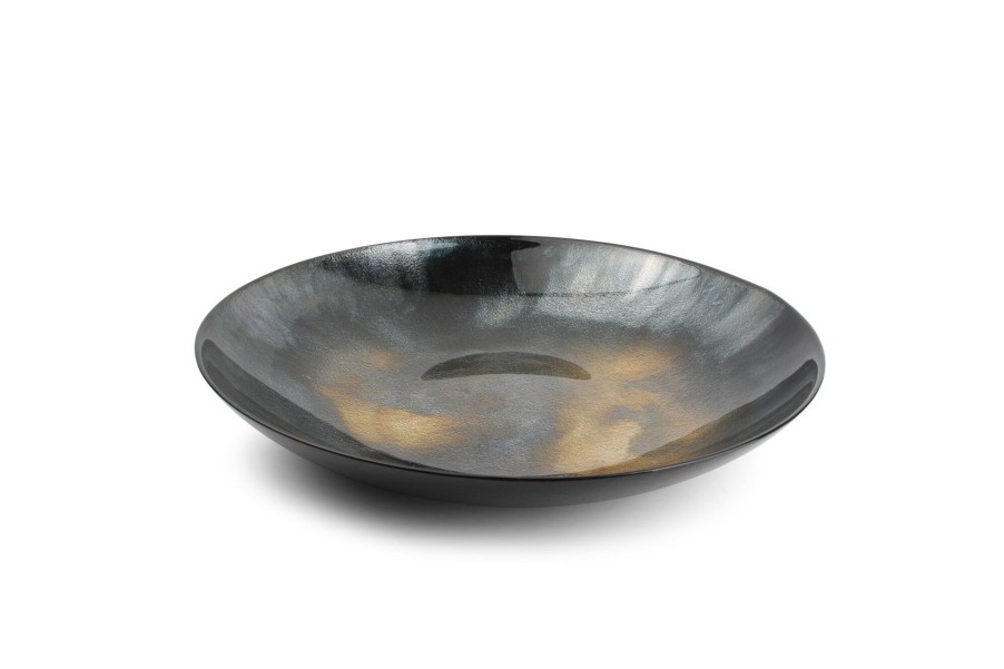 Home & Living Salt&Pepper | Decorative Dish 40Xh6,2Cm Black Cosmo