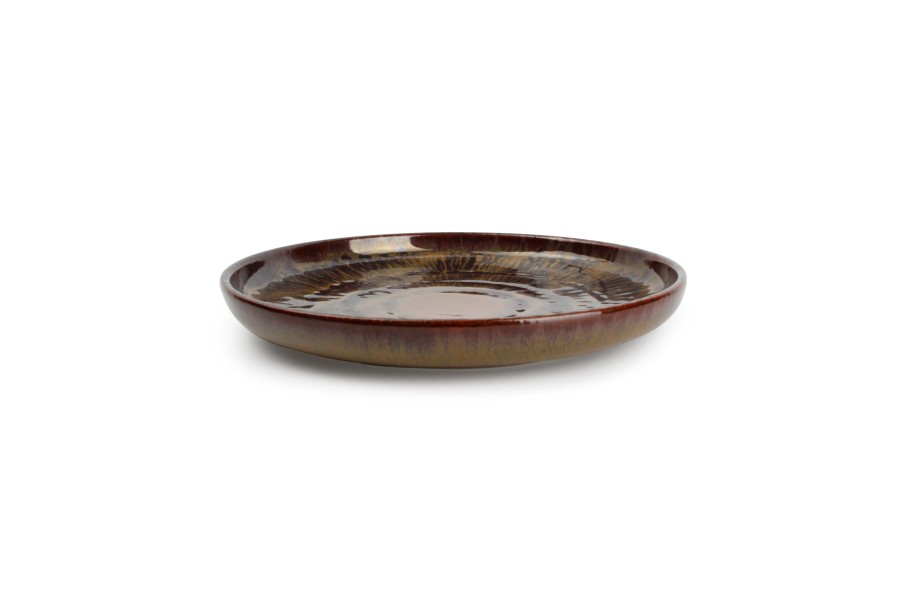 Table & Dining Salt&Pepper | Plate 22Xh3Cm Sandy Flare Tabo