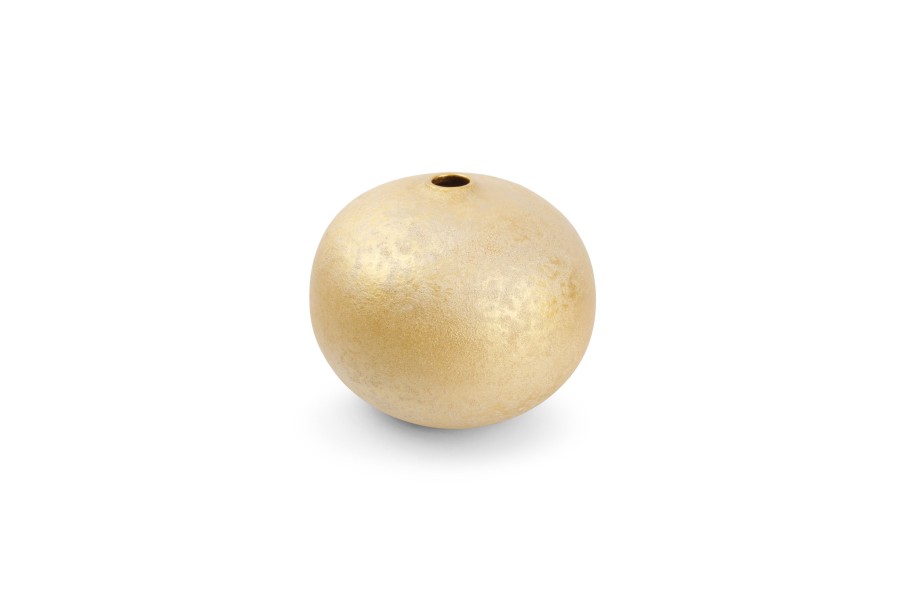 Home & Living Salt&Pepper | Vase 23Xh20Cm Gold Bullet