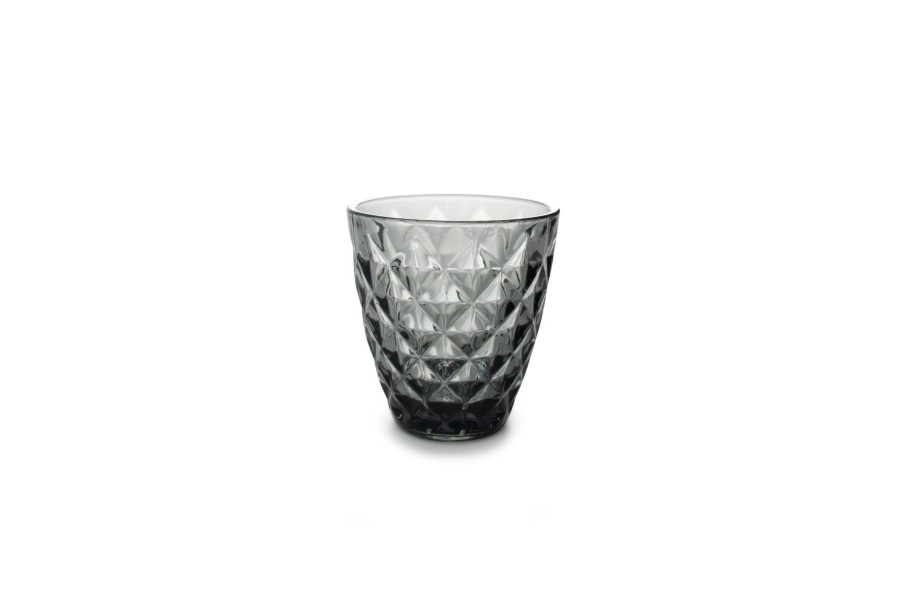 Drink & Bar Salt&Pepper | Glass 22Cl Grey Prisma - Set/4